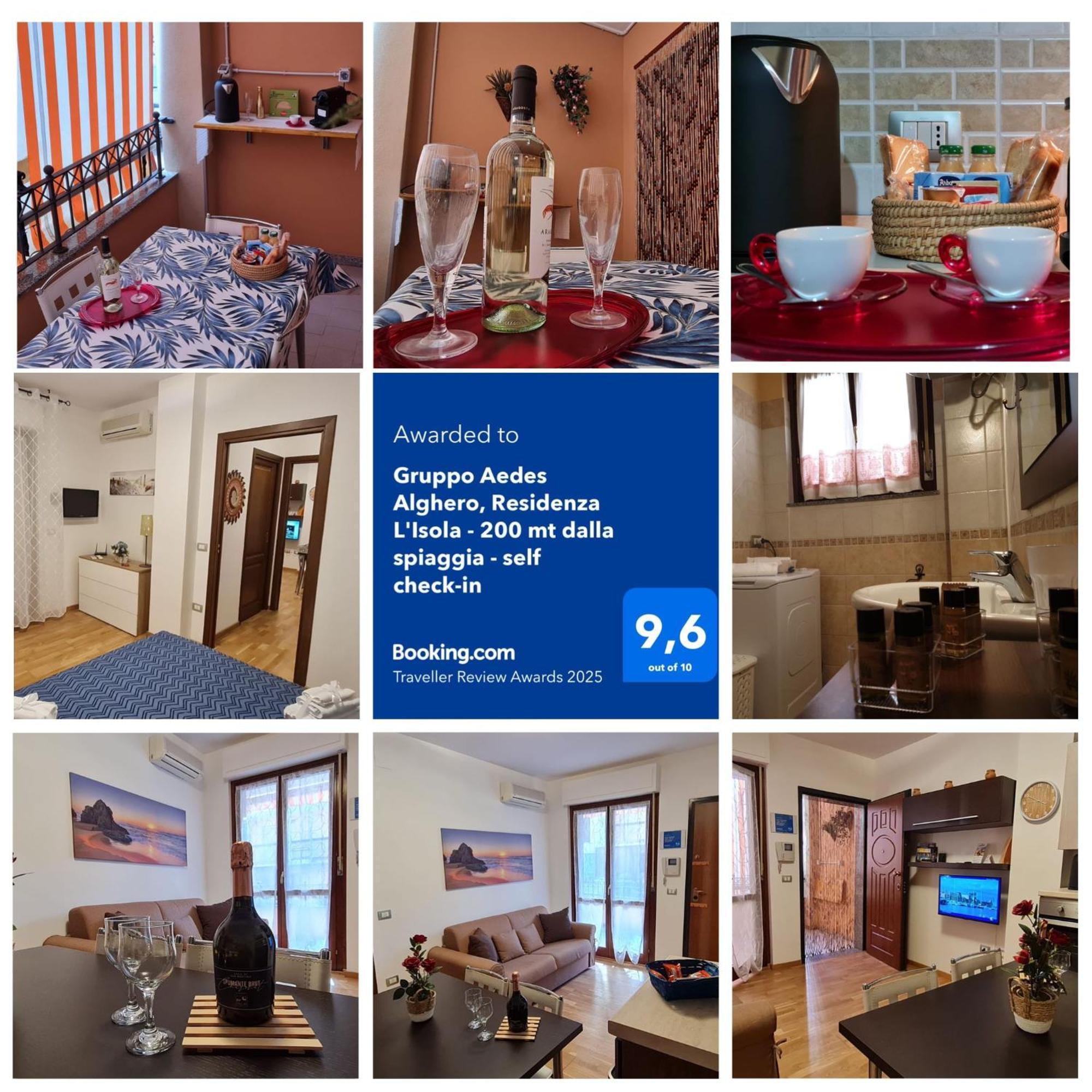 Gruppo Aedes Alghero, Residenza L'Isola - 200 Mt Dalla Spiaggia Экстерьер фото