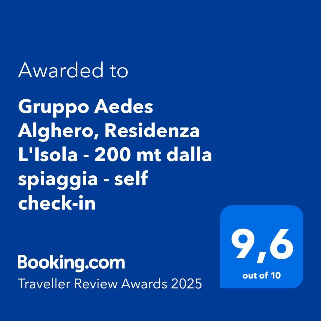Gruppo Aedes Alghero, Residenza L'Isola - 200 Mt Dalla Spiaggia Экстерьер фото